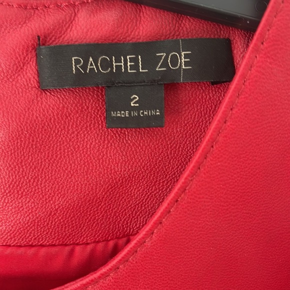 Rachel Zoe ‘Antonia’ Leather Dress - Picture 8 of 12